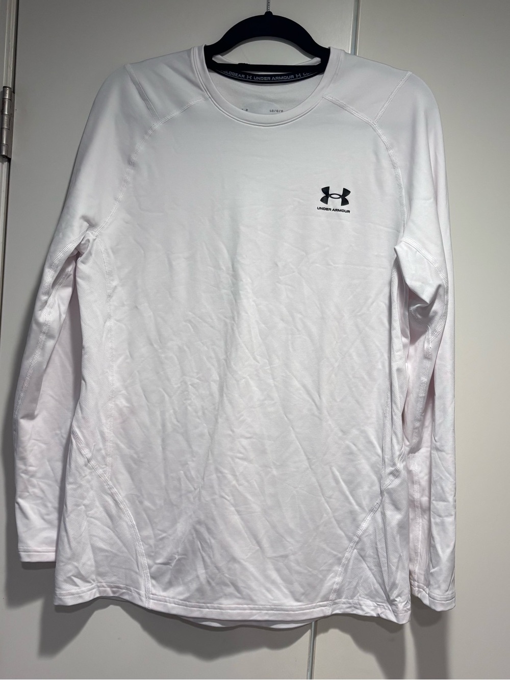 Under Armour Men’s White Long-Sleeve Warmth Layer